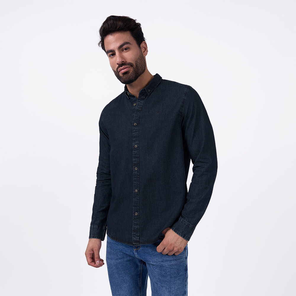 CAMISA DE XABI DENIM CAMISERO