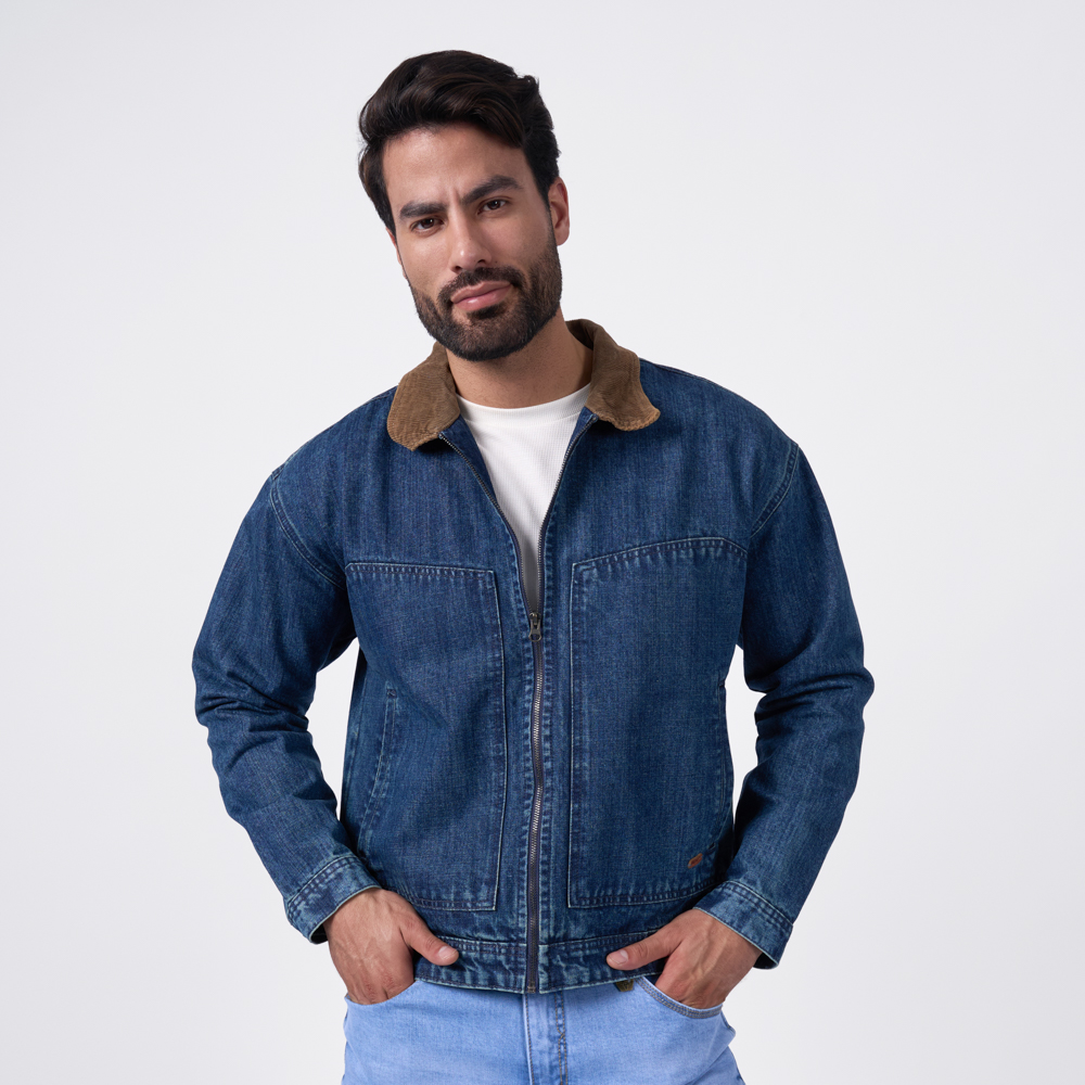 CASACA CI26/PORCARO DENIM RIGIDO