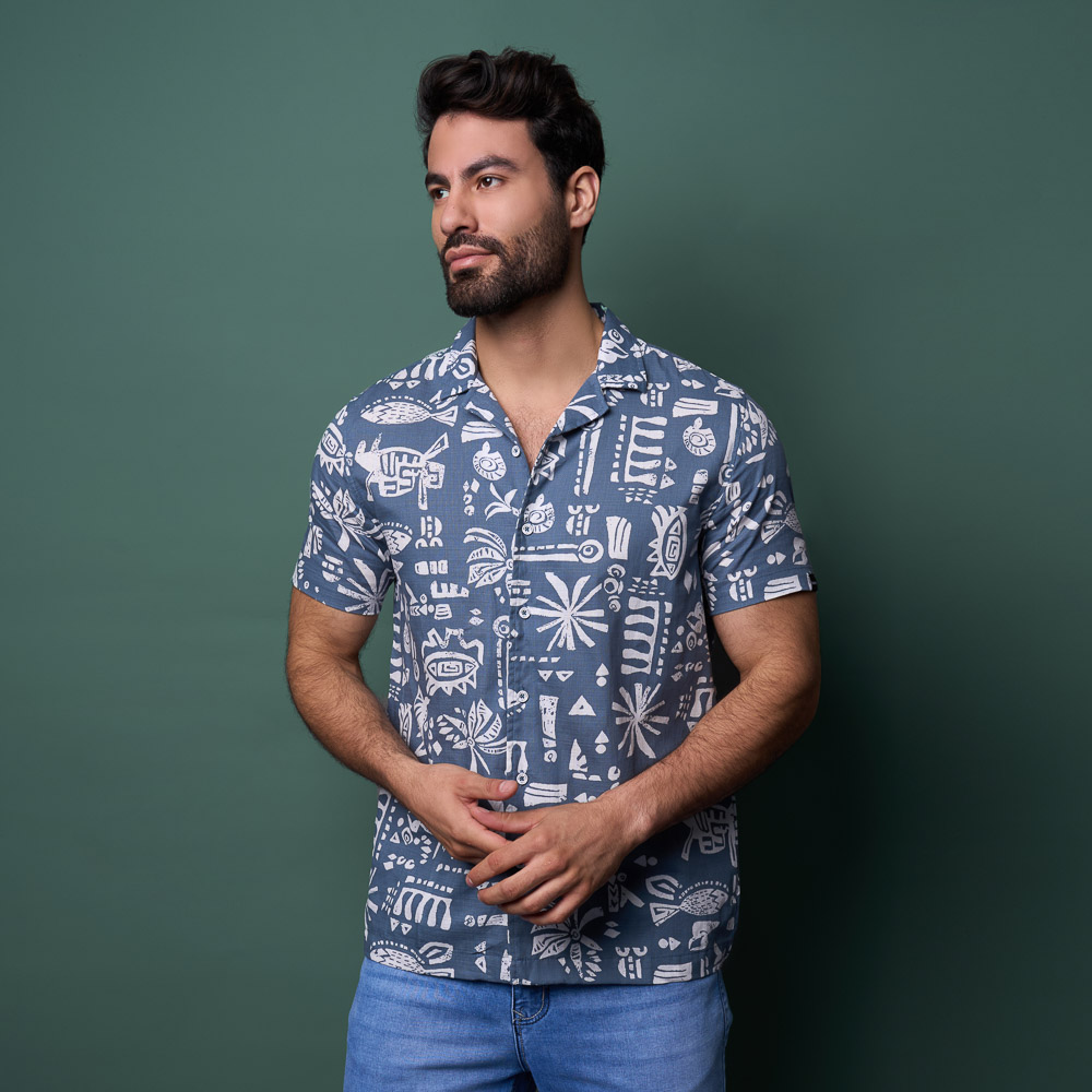 CAMISA M/C DI26/LI SAMER LINO
