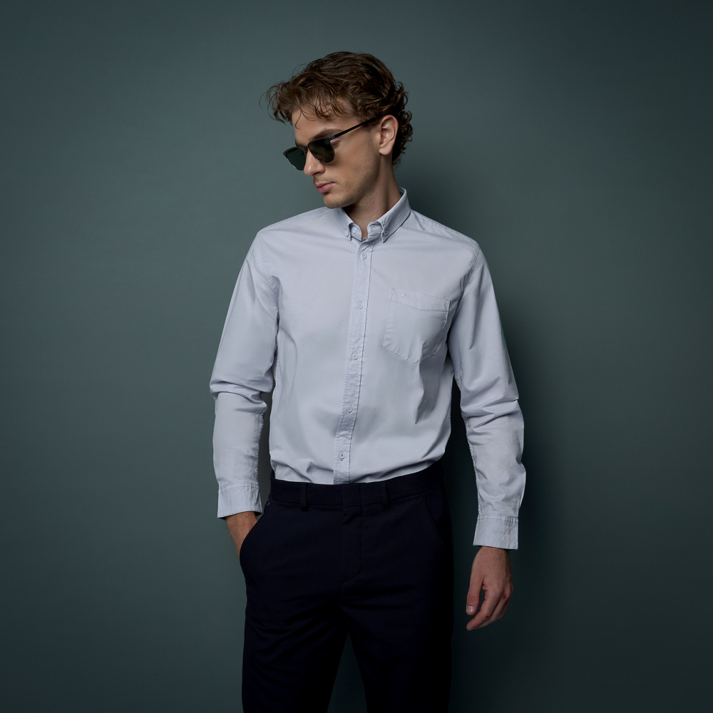 CAMISA M/L NEW VICENT PAPER TOUCH