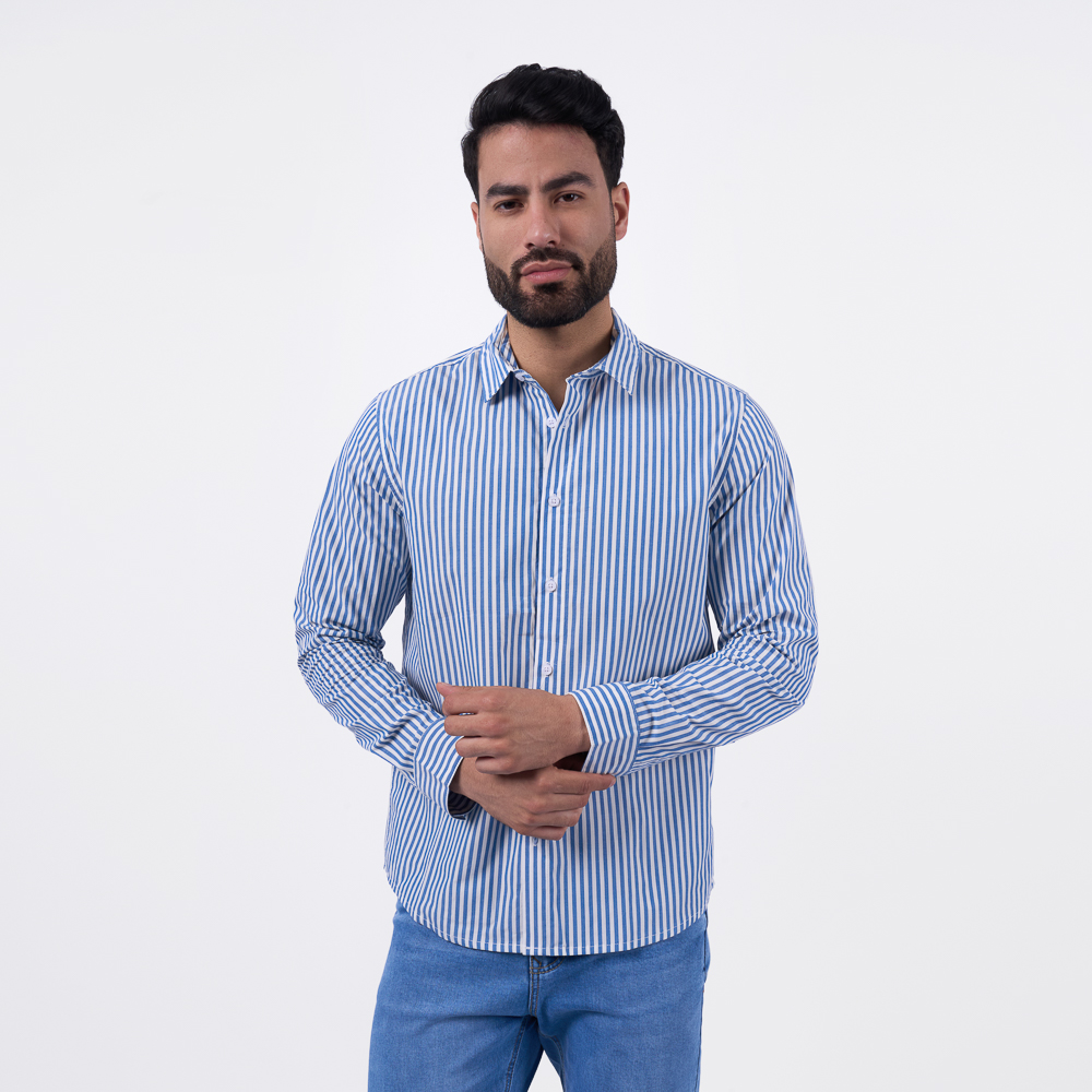CAMISA M/L KP26/POP DRON POPELINA