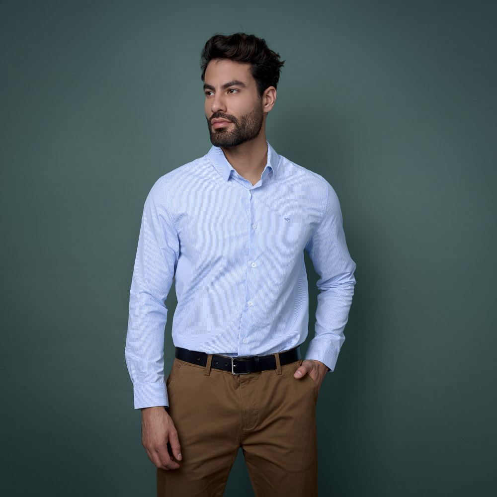 CAMISA M/L CI26/ARNAULT POPELINA